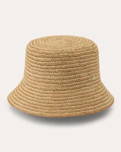 HELEN KAMINSKI WOMEN'S NALA CROCHETED RAFFIA BUCKET HAT