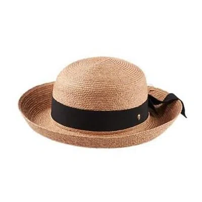 Pre-owned Helen Kaminski Women's Newport Sb Nougat/midnight Hat50153