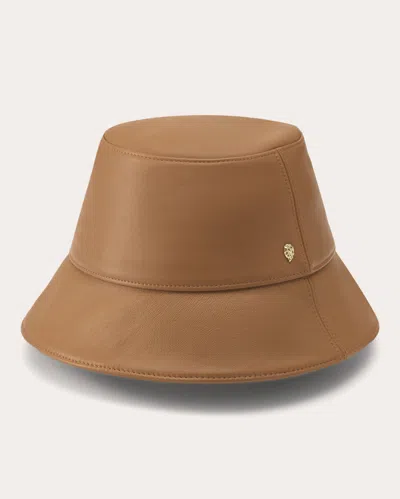 Helen Kaminski Women's Palmer Leather Bucket Hat In Neutral