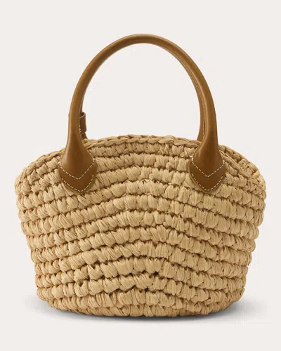 Helen Kaminski Women's Raya Raffia Mini Basket Tote Bag In Nude