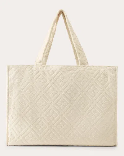 Helen Kaminski Women's Rocamar Terry Tote Bag In Parchment