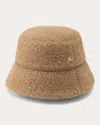 Helen Kaminski Seda Wool Blend Bucket Hat In Brown