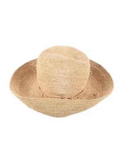 Pre-owned Helen Kaminski Women's Straw Hat In Neutral