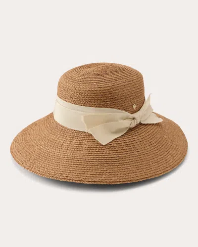 Helen Kaminski Women's Tilly Braided Raffia Sun Hat In Brown