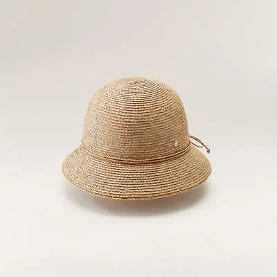 Pre-owned Helen Kaminski Women's Valence 6 Natural Hat51497 In Beige