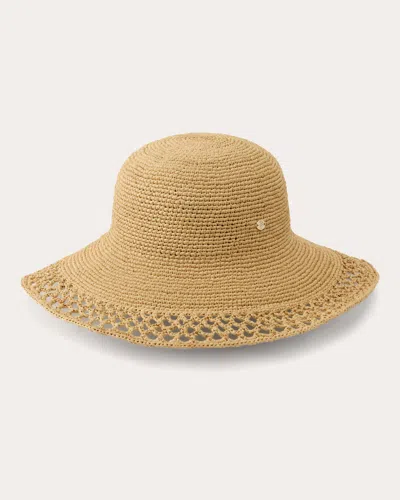 Helen Kaminski Women's Zuri Crocheted Raffia Sun Hat In Brown