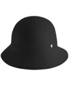Helen Kaminski Lamassu Paneled Cotton With Raffia Trim Bucket Hat