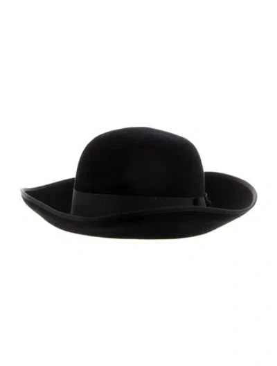 Pre-owned Helen Kaminski Wool Bowler Hat In Black