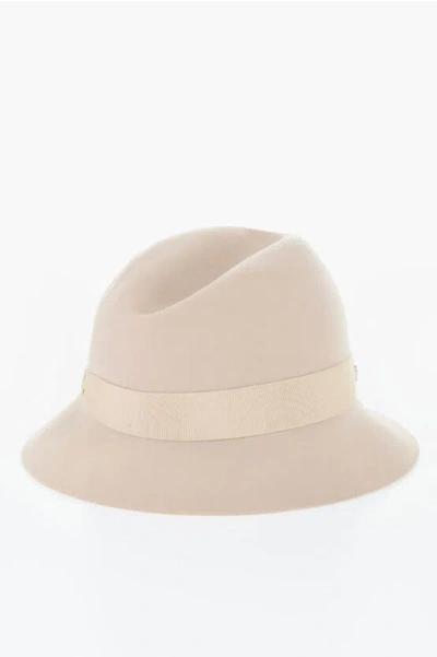 Helen Kaminski Wool Felt Etta Cloche Hat In Gold