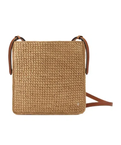 Helen Kaminski Woven Details Shoulder Bag In Red