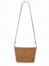 Helen Kaminski Woven Raffia Crossbody Bag With Smooth Leather Details In Neutral