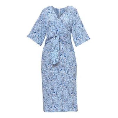 Helen Mcalinden Women's Ailbhe Stripe And Bow Print Dress - Made With Liberty Fabric