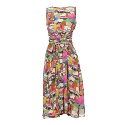 Helen Mcalinden Women's Avril Prospect Road Print Dress - Made With Liberty Fabric