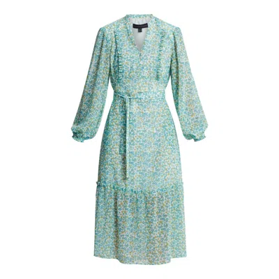 Helen Mcalinden Women's Bailey Smartie Print Dress In Green