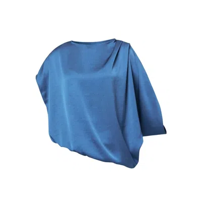 Helen Mcalinden Women's Berna Storm Blue Blouse