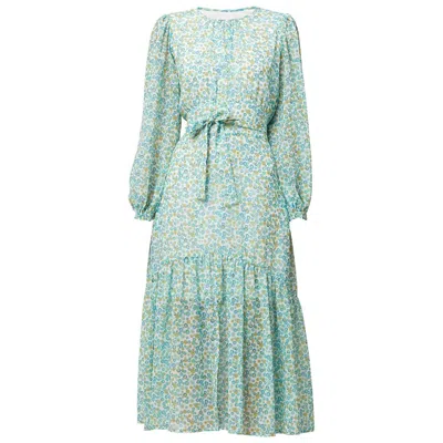 Helen Mcalinden Women's Bev Smartie Print Dress In Green