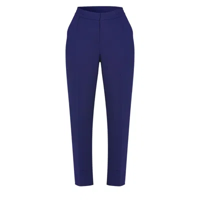Helen Mcalinden Women's Blue / Purple Ann Ink Blue Trouser
