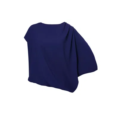Helen Mcalinden Women's Blue / Purple Berna Ink Blue Blouse