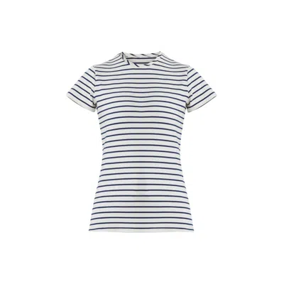 Helen Mcalinden Women's Blue / White Lori Stripe Top In Blue/white