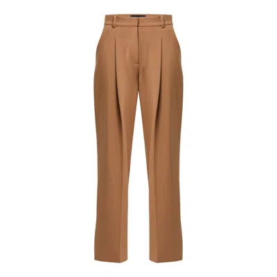 Helen Mcalinden Women's Brown Lyra Camel Pant