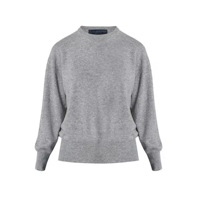 Helen Mcalinden Women's Carly Marl Grey Cashmere Sweater In Multi