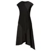 Helen Mcalinden Women's Carmin Black Crepe Dress In Black