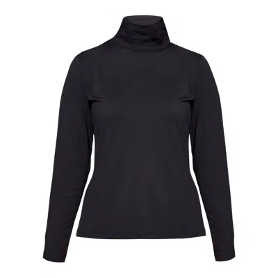 Helen Mcalinden Women's Cora Black Polo Neck