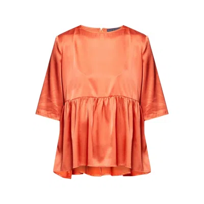 Helen Mcalinden Women's Elsa Orange Blouse