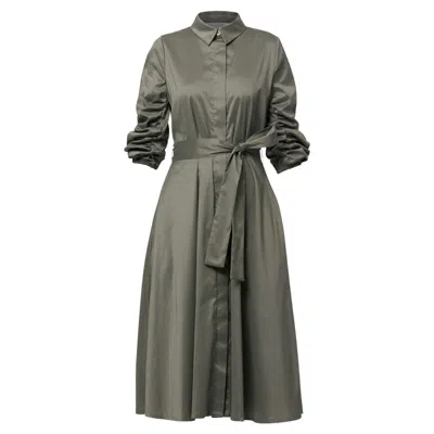 Helen Mcalinden Women's Green Leah Olive Dress