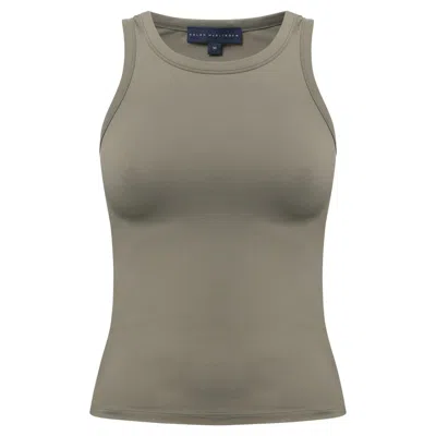 Helen Mcalinden Women's Green Norah Olive Vest