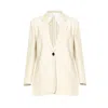 Helen Mcalinden Women's Neutrals Cassie Buttermilk Jacket