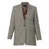 Helen Mcalinden Women's Neutrals Cassie Magee Plaid Jacket