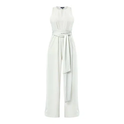 Helen Mcalinden Women's Neutrals Marie-claire Stone Jumpsuit