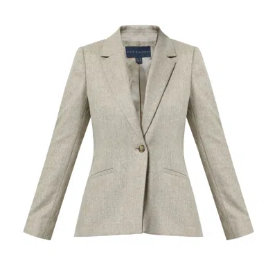 Helen Mcalinden Women's Neutrals Marlow Light Beige Jacket