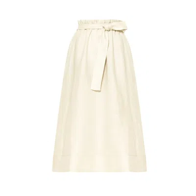 Helen Mcalinden Women's Neutrals Meg Buttermilk Skirt