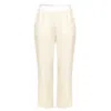 Helen Mcalinden Women's Neutrals Vanessa Buttermilk Pant In White