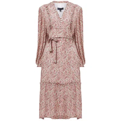 Helen Mcalinden Women's Pink / Purple Bailey Vintage Floral Dress In Pink/purple