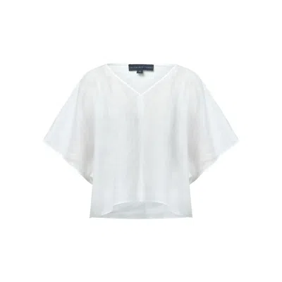 Helen Mcalinden Women's Quinn White Linen Shirt