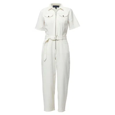 Helen Mcalinden Women's White Frankie Ivory Twill Jumpsuit