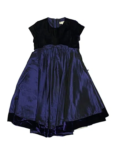 Pre-owned Helena Kids' Dress In Blue