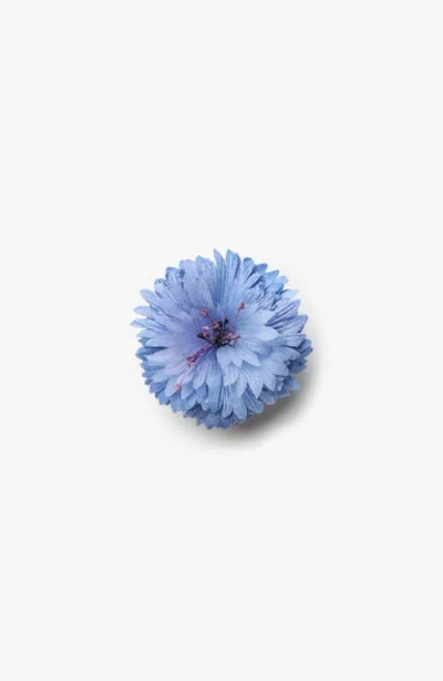 Helena Simon The Blue Cornflower Floral Brooch