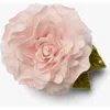 Helena Simon The Large Pale Pink Rose Floral Brooch In Pink