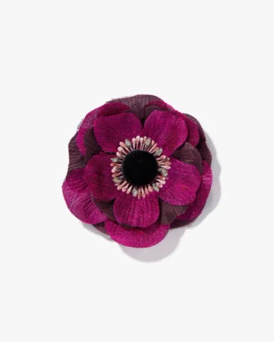 Helena Simon The Magenta Anemone In Purple