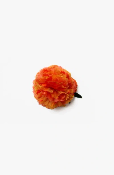 Helena Simon The Mini Marigold Floral Brooch In Pink