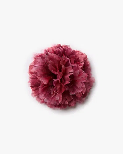 Helena Simon Women's The Dark Pink Carnation Floral Brooch