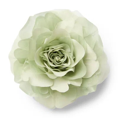 Helena Simon Women's The Green Rose Floral Brooch