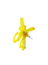 Helena Thulin Beaded-flower Earring In Yellow