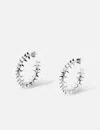 Helena Thulin Logo Hoop Earrings