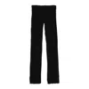 Helenamanzano 3d Stripe Black/brown Straight Pants In Multi