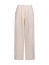 Helene Galwas Neutrals Kimberly - Wide Leg Trousers